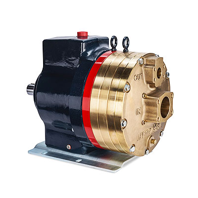 D66 with Brass pump head and SAE flanged parts